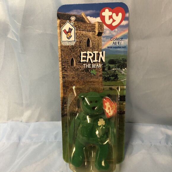 Vintage Lot of 14 TY Beanie Babies McDonalds  Sealed New Chilly, Peanut, Etc. - Picture 10 of 16